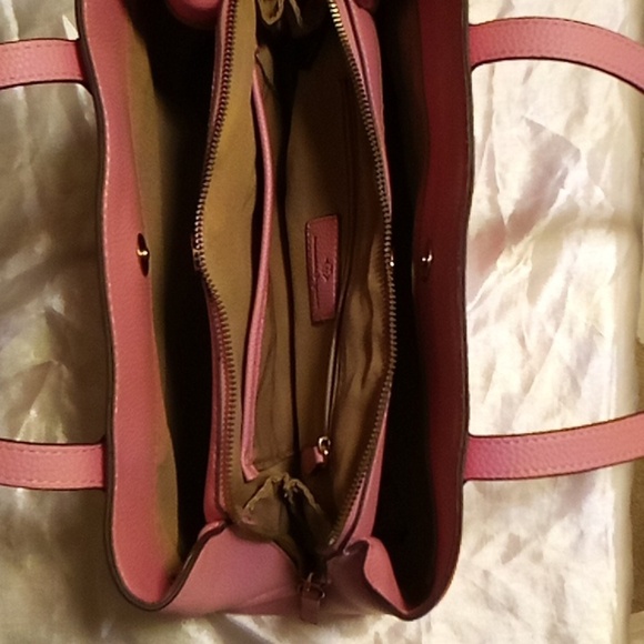 Nanette Lepore - NWOT Vegan Leather Handbag, Lots of Pockets, Gorgeous Color - Picture 5 of 6